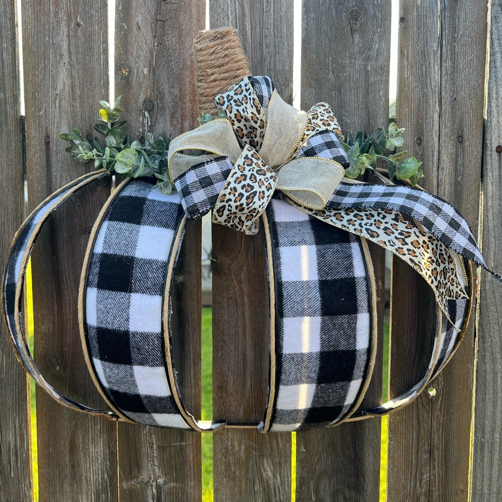 Falll pumpkin wreath